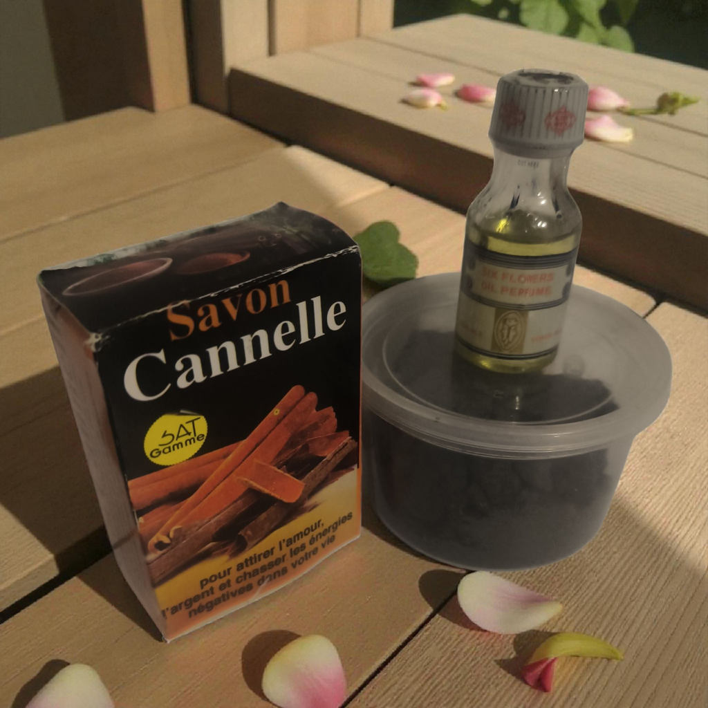 Kit déblocage très puissant, huile de six flower, savon canelle,sel de bain - Faithgsjoel