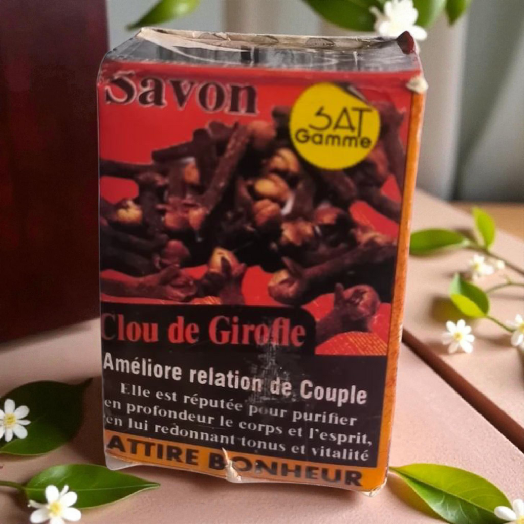 Clou de girofle (savon) Stimule la peau et l’esprit